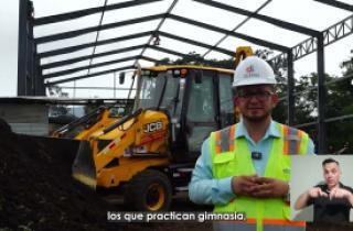 Embedded thumbnail for Avanza la construcción del nuevo Gimnasio de Gimnasia en Heredia