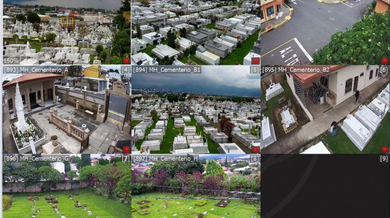 Municipalidad instaló cámaras de seguridad en Cementerio Central Inversión del proyecto es de ¢15 millones.