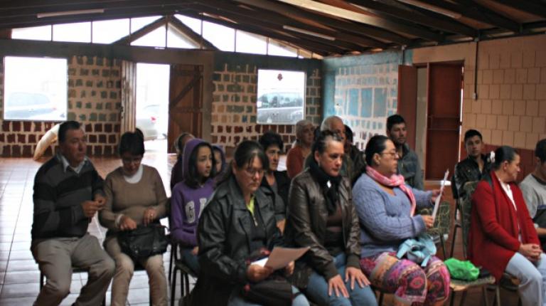 Firma de escrituras del proyecto Renacer Firma de escrituras del proyecto Renacer