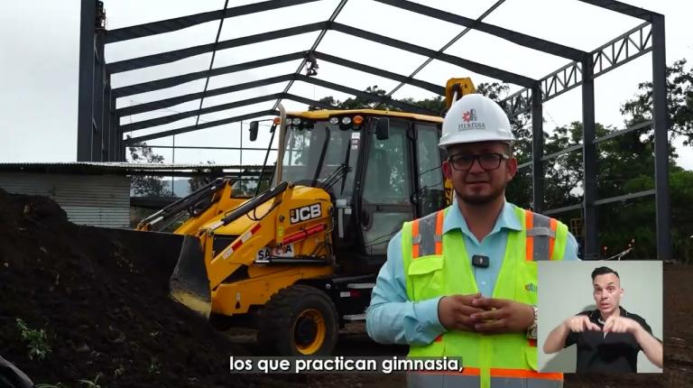 Embedded thumbnail for Avanza la construcción del nuevo Gimnasio de Gimnasia en Heredia