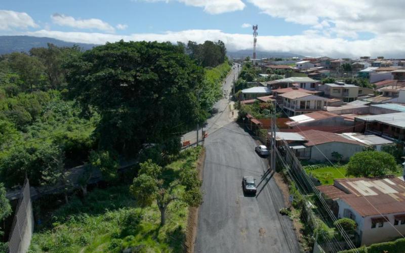 obras de mejora calle La Cuesta
