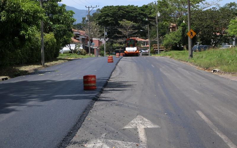 Mantenimiento de infraestructura vial. 