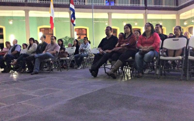 Reunión con comunidades, tema seguridad Reunión con comunidades, tema seguridad