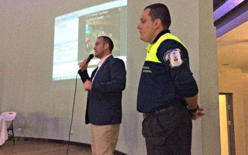 Reunión con comunidades, tema seguridad Reunión con comunidades, tema seguridad