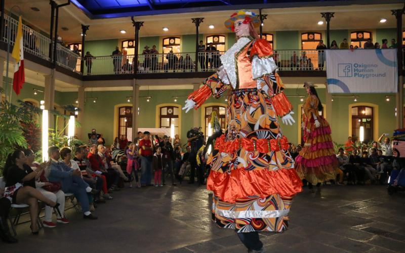 Primera Edición del Festival Nacional de la Mascarada en Heredia, que tiene como objetivo de resaltar la tradición popular de la mascarada como ícono de la cultura herediana y costarricense.