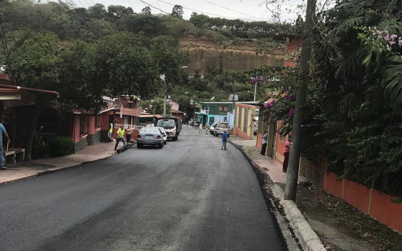 Mantenimiento de infraestructura vial. 