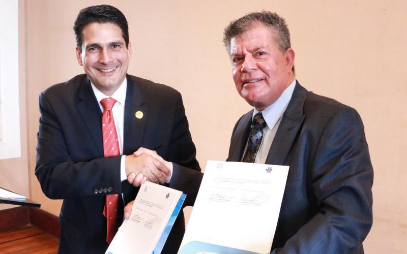 Convenio de hermanamiento - Santa Tecla