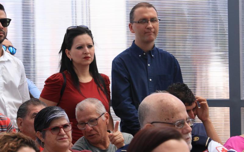 Entrega de las nuevas instalaciones de la Estación del Tren a la comunidad herediana.