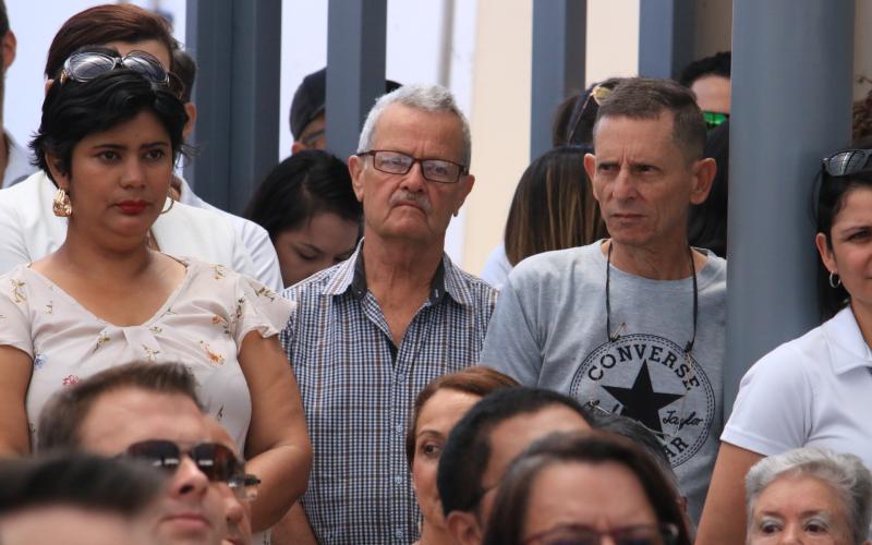 Entrega de las nuevas instalaciones de la Estación del Tren a la comunidad herediana.