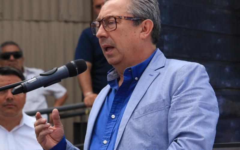 Entrega de las nuevas instalaciones de la Estación del Tren a la comunidad herediana.