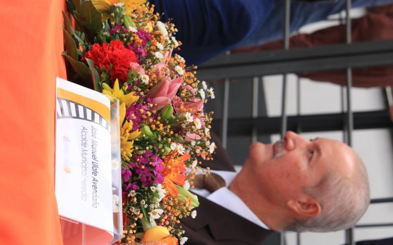 Entrega de las nuevas instalaciones de la Estación del Tren a la comunidad herediana.