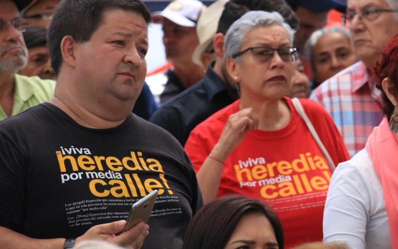 Entrega de las nuevas instalaciones de la Estación del Tren a la comunidad herediana.