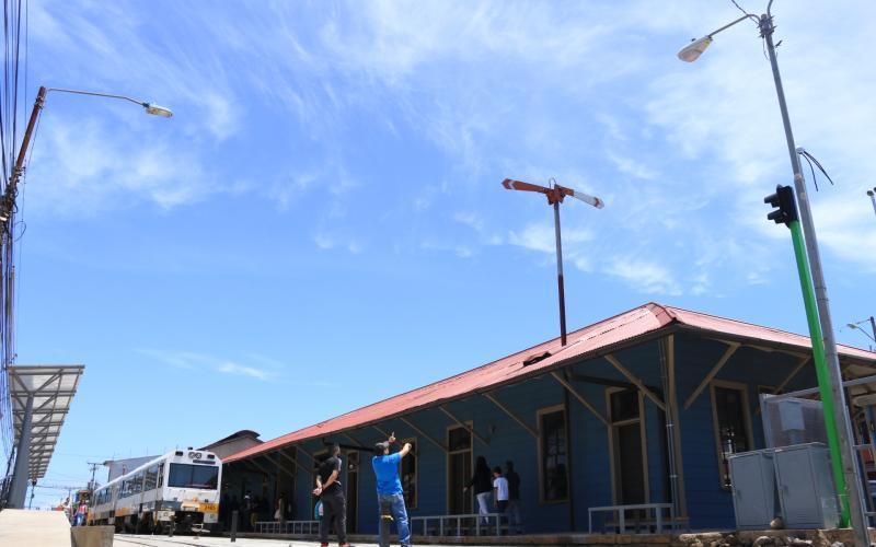 Entrega de las nuevas instalaciones de la Estación del Tren a la comunidad herediana.
