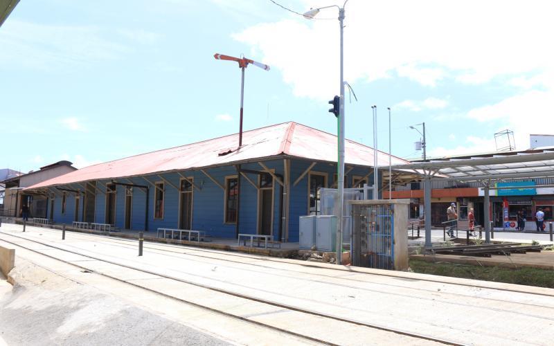 Entrega de las nuevas instalaciones de la Estación del Tren a la comunidad herediana.
