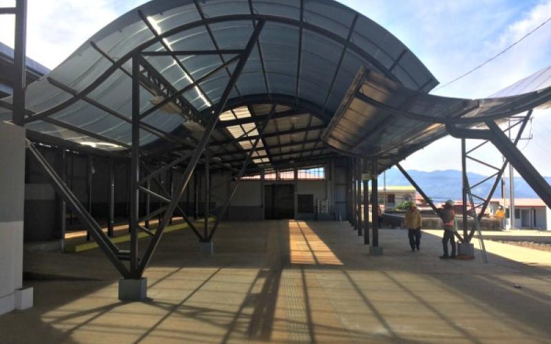 Avances en obras del Campo Ferial 