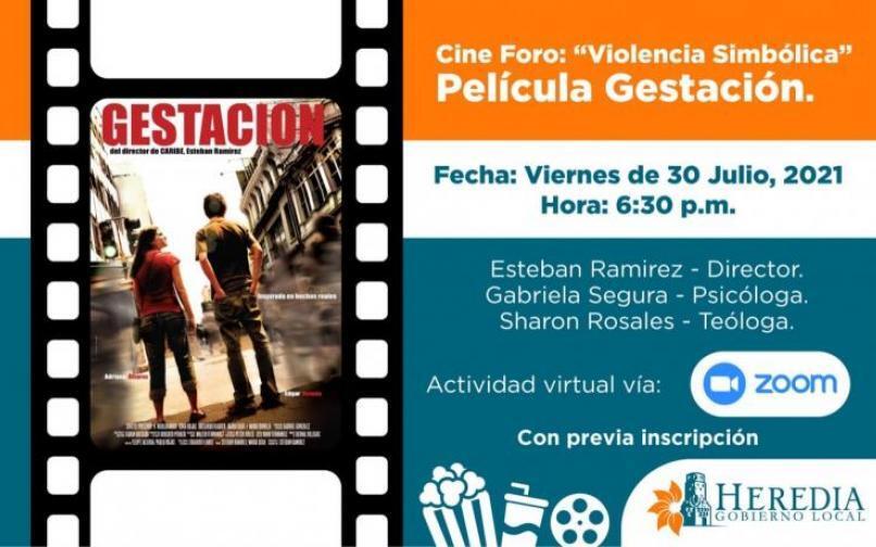Cine Foro: "Violencia Simbólica" Película Gestación 