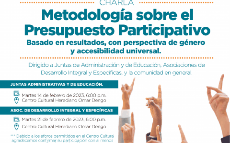 Charlas Presupuesto Participativo 2024 Charlas Presupuesto Participativo 2024