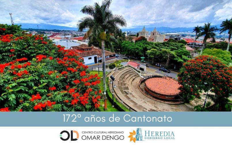 Heredia conmemora su cantonato