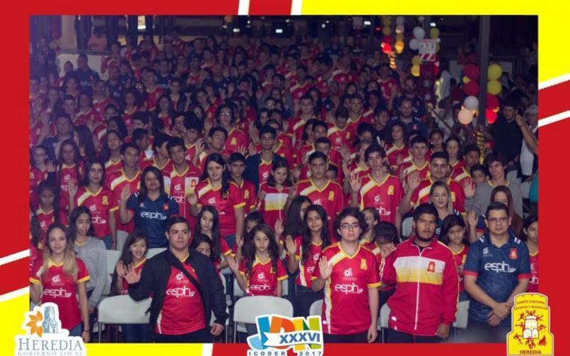 Juramentación de atletas Más de 300 atletas que nos representarán en Juegos Deportivos Nacionales.