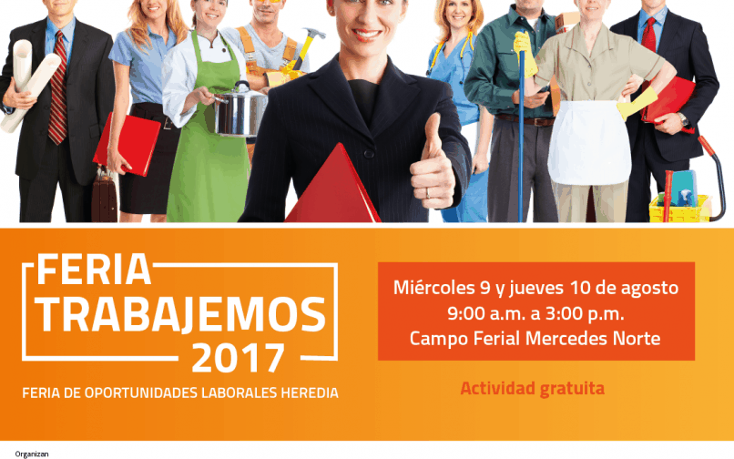 Heredia lanza feria de oportunidades laborales