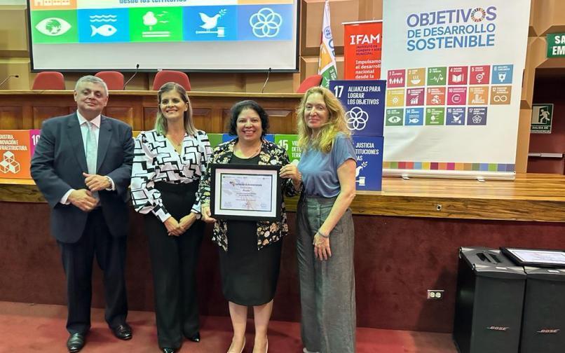 Heredia recibe reconocimiento en el Foro Nacional de Alto Nivel de los ODS 2023 por su compromiso con la sostenibilidad